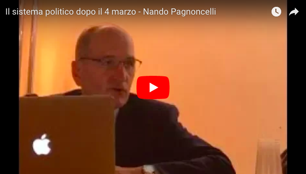 Il sistema politico dopo le elezioni del 4 marzo. Le relazioni di Nando Pagnoncelli e Vincenzo Satta