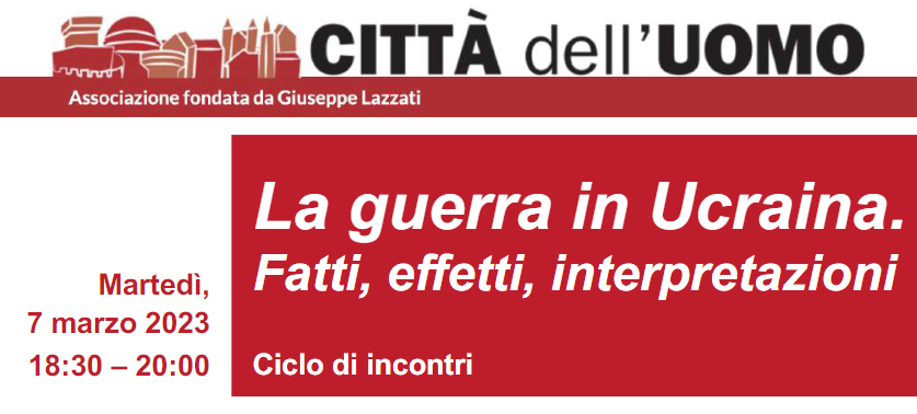 La guerra in Ucraina. Fatti, effetti, interpretazioni A un anno dall’invasione russa. Scenari geo-politici