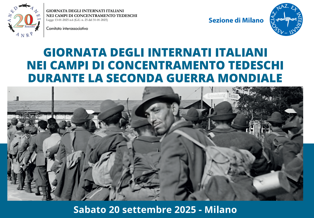Prima “Giornata degli internati italiani nei campi di concentramento tedeschi durante la Seconda Guerra mondiale”